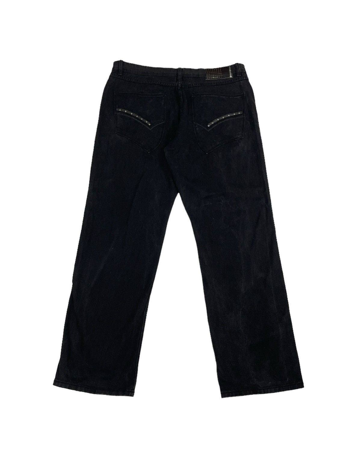 Marc Buchanan Vintage Pelle Pelle Jeans Black Size US 38 / EU 54 - 3 Thumbnail