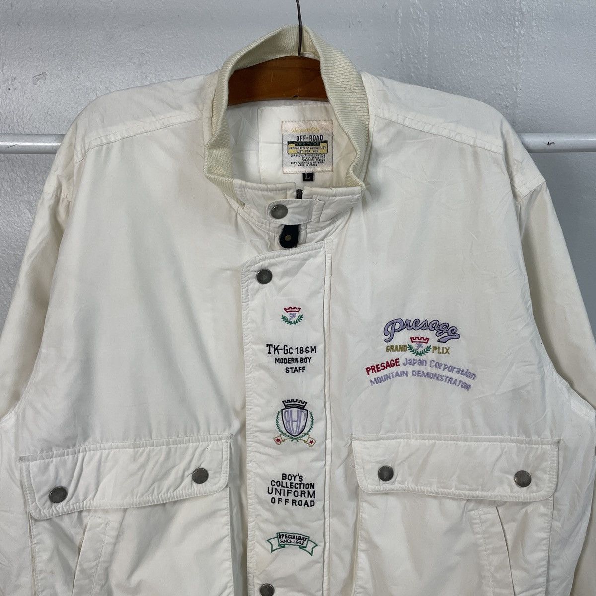 Japanese Brand Vintage Offroad Japan Zipper Ups Jacket Size US XL / EU 56 / 4 - 4 Thumbnail