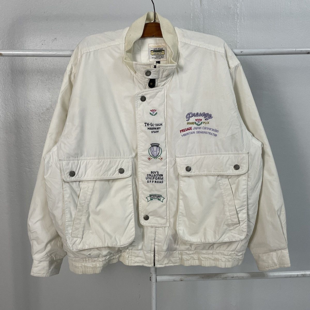 Japanese Brand Vintage Offroad Japan Zipper Ups Jacket Size US XL / EU 56 / 4 - 1 Thumbnail