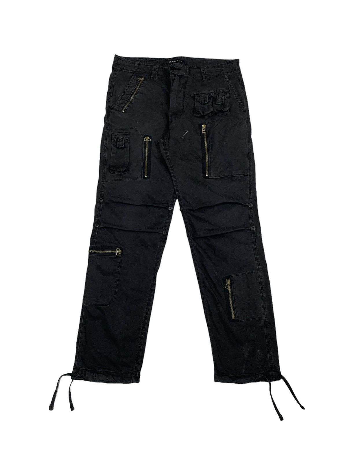 Sean John Vintage Sean John Cargo Pants 12 Pockets Tactical Size US 36 / EU 52 - 2 Thumbnail