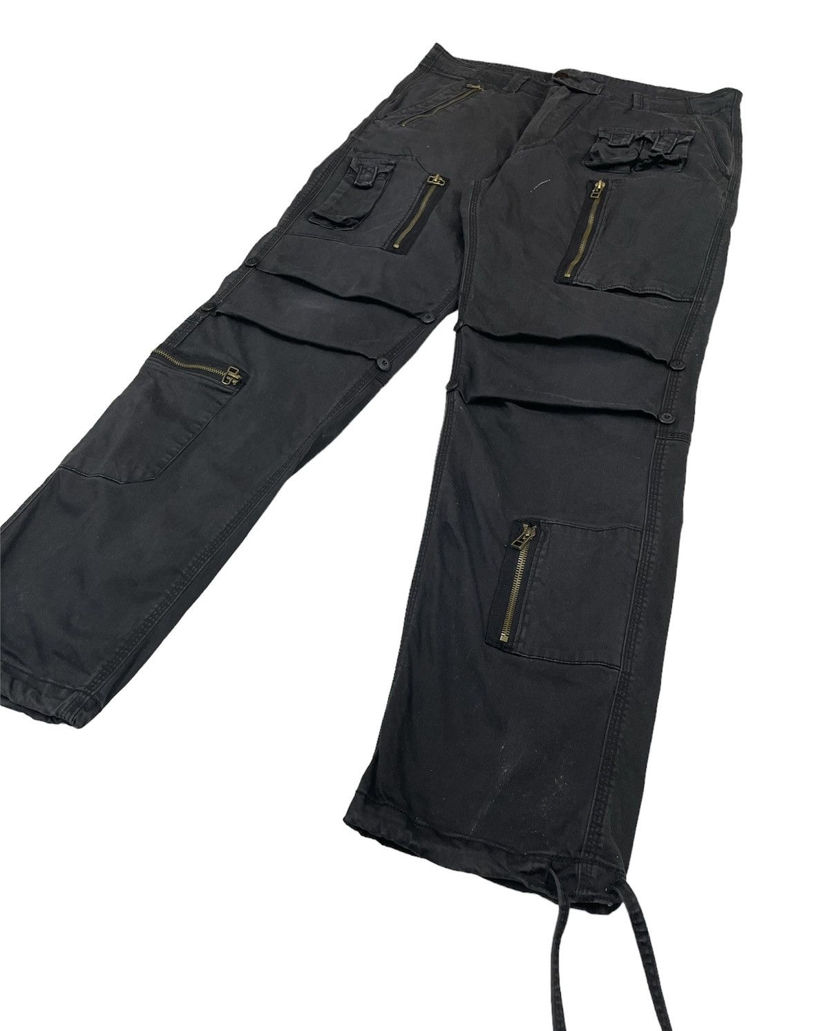Sean John Vintage Sean John Cargo Pants 12 Pockets Tactical Size US 36 / EU 52 - 3 Thumbnail