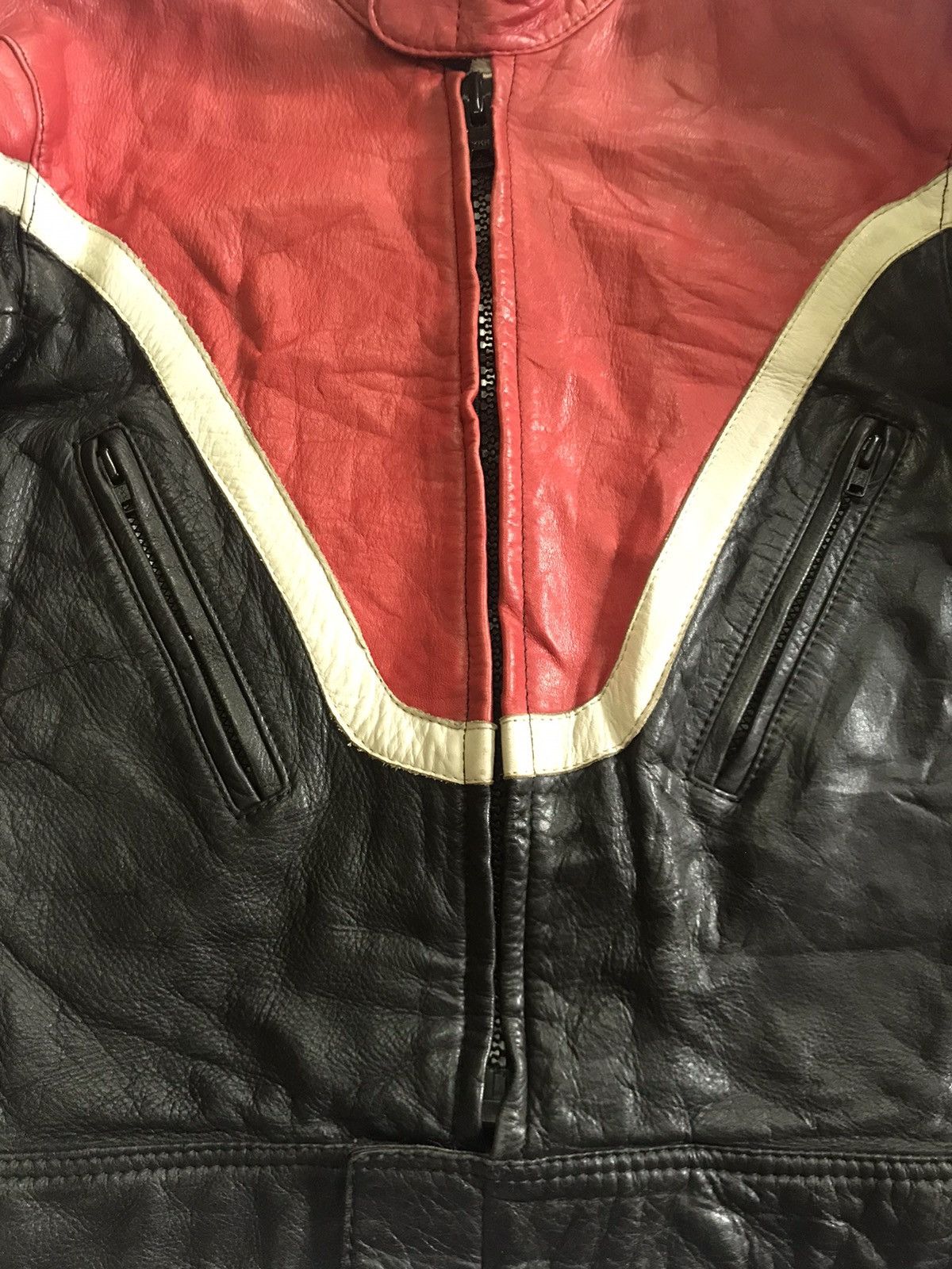 Japanese Brand 🔥RARE Motoplus By Okada Leather Jacket Size US S / EU 44-46 / 1 - 13 Thumbnail
