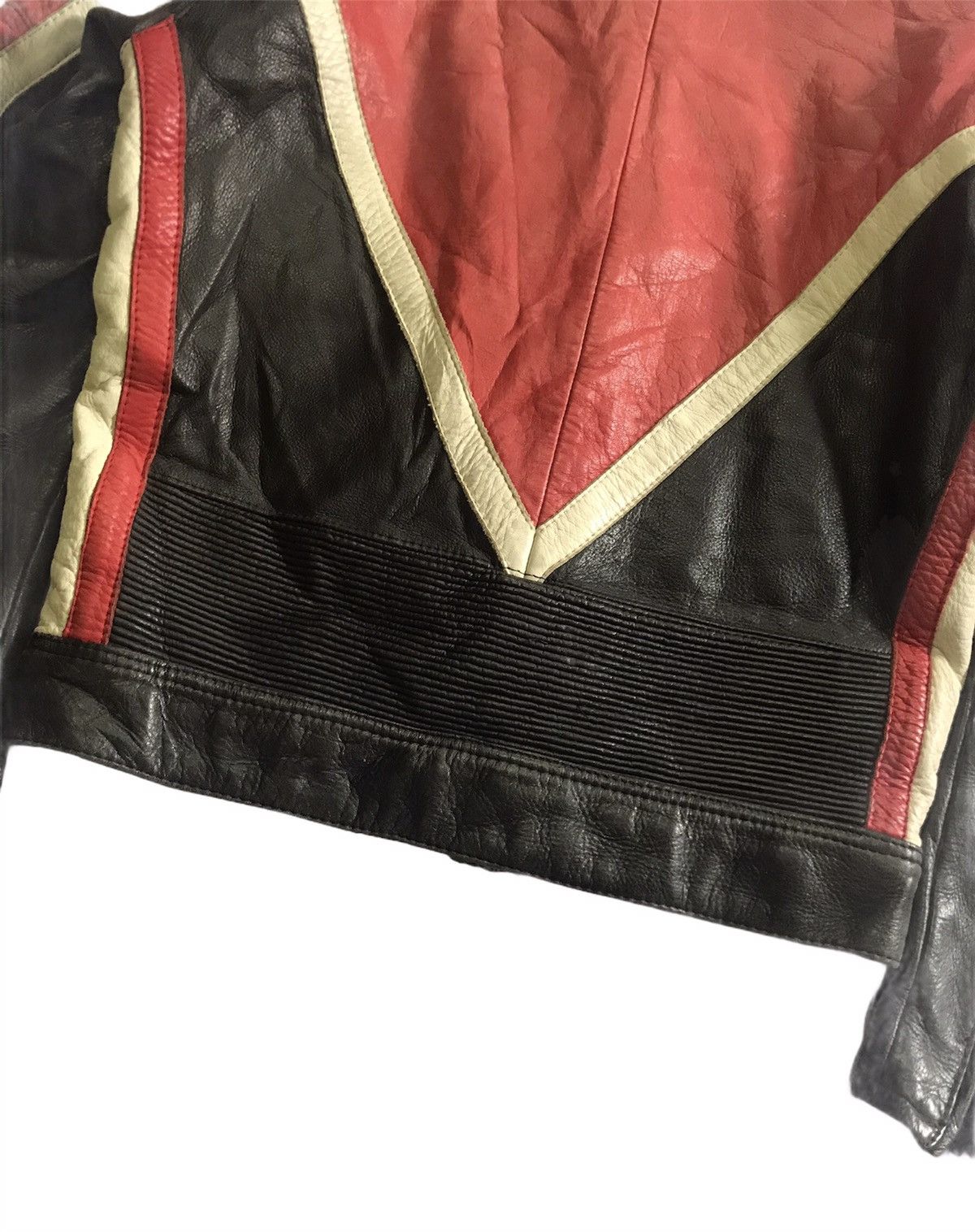 Japanese Brand 🔥RARE Motoplus By Okada Leather Jacket Size US S / EU 44-46 / 1 - 11 Thumbnail