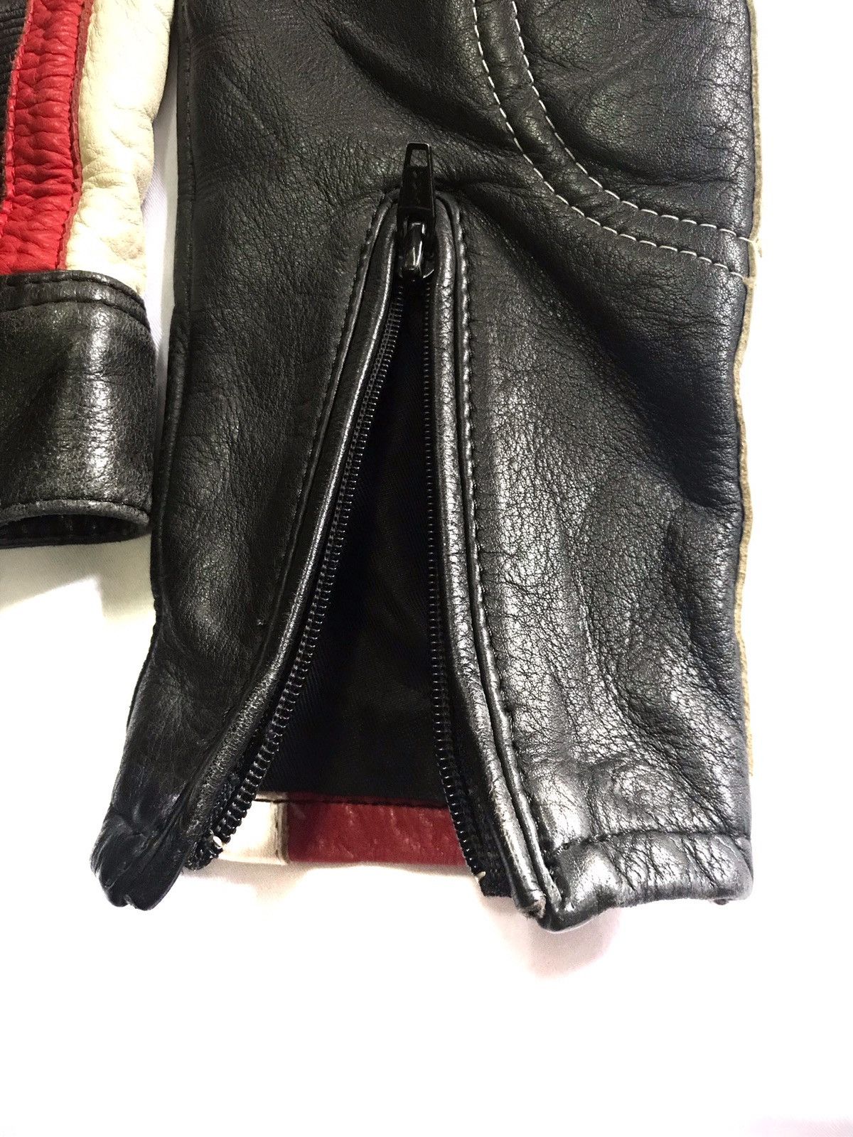 Japanese Brand 🔥RARE Motoplus By Okada Leather Jacket Size US S / EU 44-46 / 1 - 15 Thumbnail