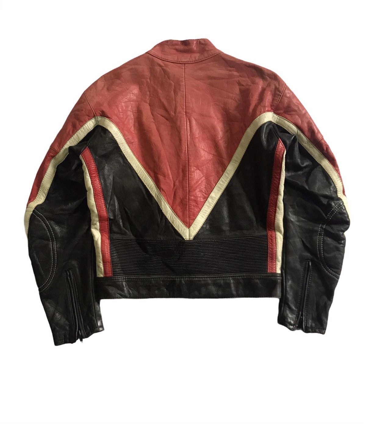 Japanese Brand 🔥RARE Motoplus By Okada Leather Jacket Size US S / EU 44-46 / 1 - 8 Thumbnail