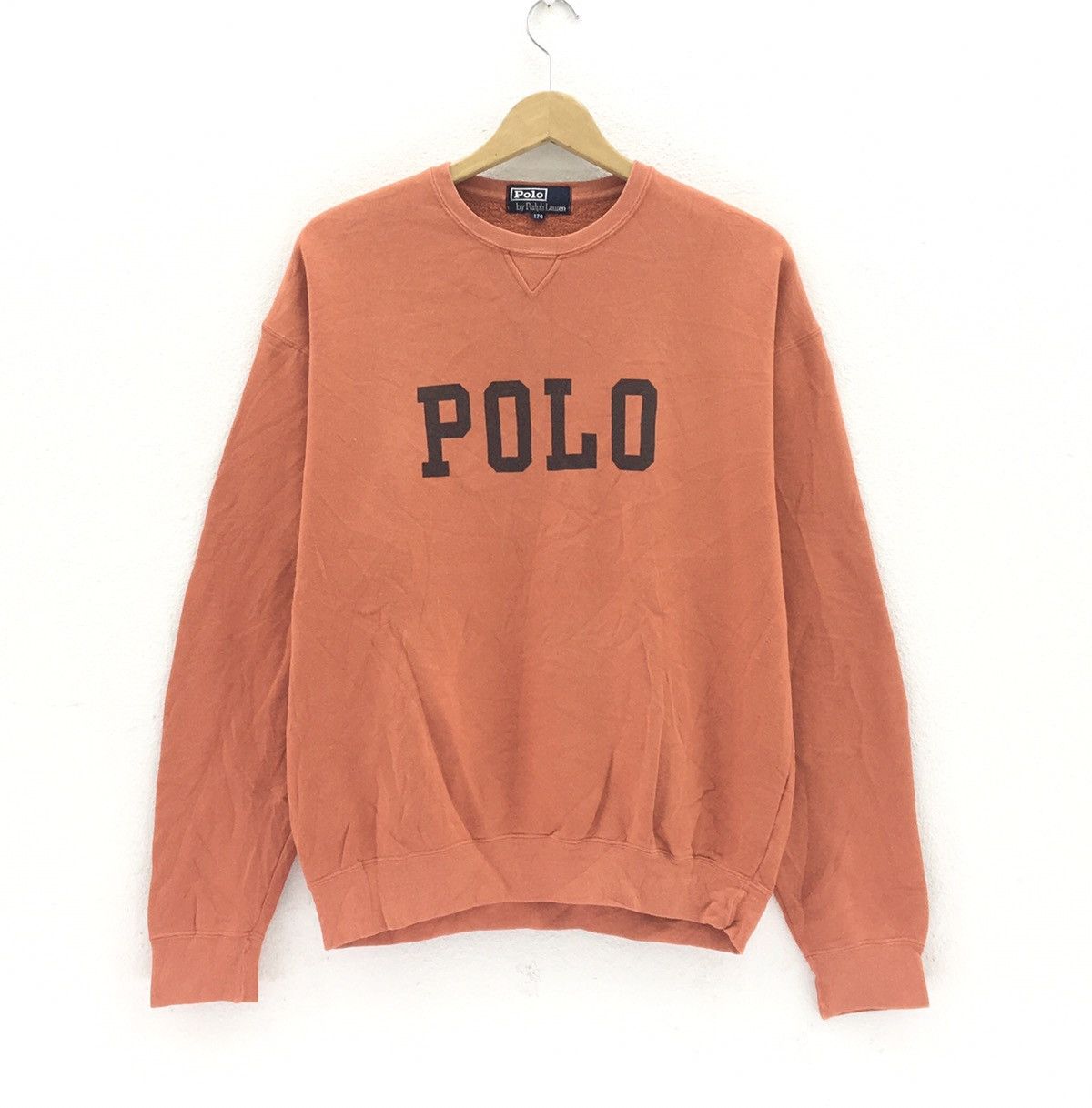 Polo Ralph Lauren Vintage 90s Polo Ralph Lauren Sweatshirt Big Logo Size US S / EU 44-46 / 1 - 1 Thumbnail