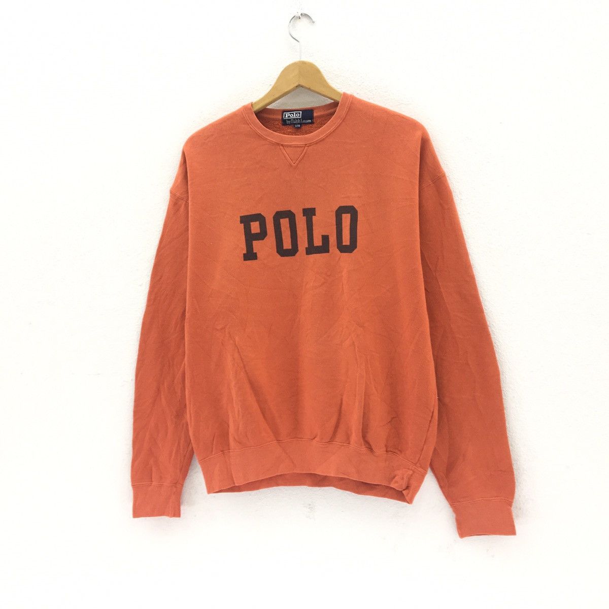 Polo Ralph Lauren Vintage 90s Polo Ralph Lauren Sweatshirt Big Logo Size US S / EU 44-46 / 1 - 3 Thumbnail