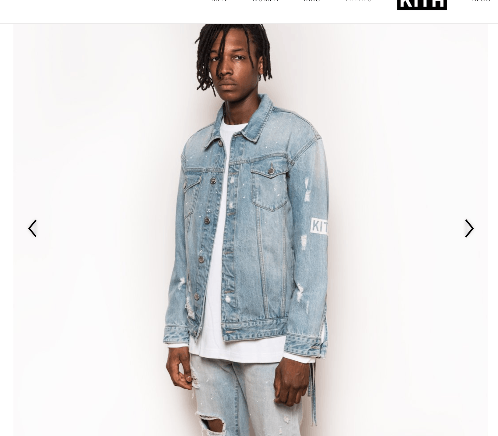 Kith KITH LAIGHT DENIM JACKET HOSU BLUE Grailed