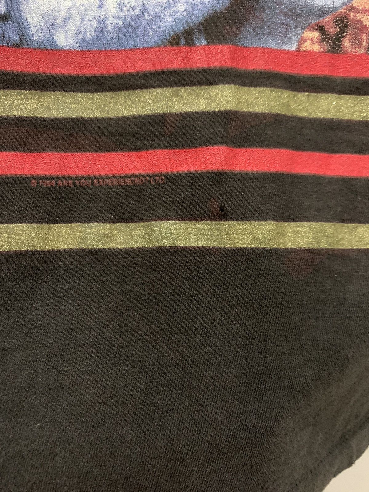 Band Tees × Jimi Hendrix × Vintage Vintage Jimi Hendrix Woodstock Shirt (1994)! Size US L / EU 52-54 / 3 - 5 Thumbnail