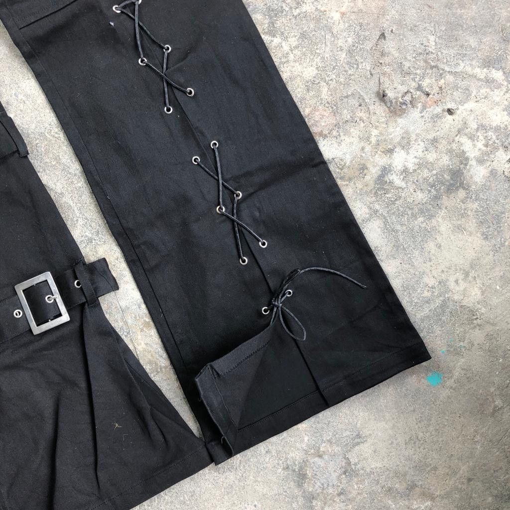 14th Addiction × If Six Was Nine × Japanese Brand Punk Bondage Pants Size US 32 / EU 48 - 5 Thumbnail
