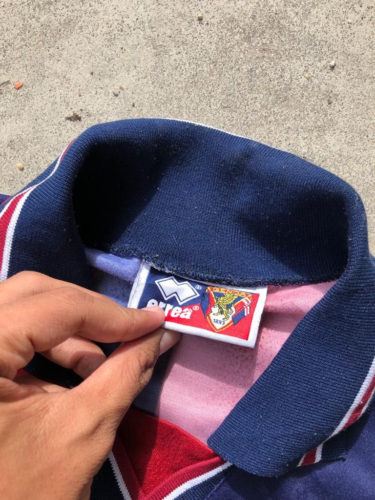 Other Vintage Jersey Genoa Italy Size US L / EU 52-54 / 3 - 4 Thumbnail