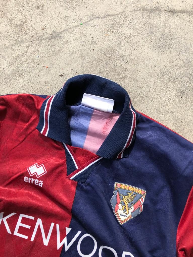Other Vintage Jersey Genoa Italy Size US L / EU 52-54 / 3 - 2 Thumbnail