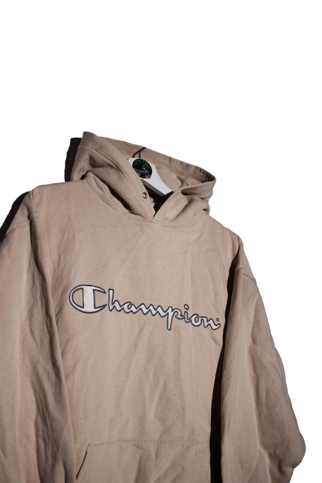 Champion × Vintage Champion script spell out big logo vintage hoodie 90s retro Size US L / EU 52-54 / 3 - 2 Thumbnail