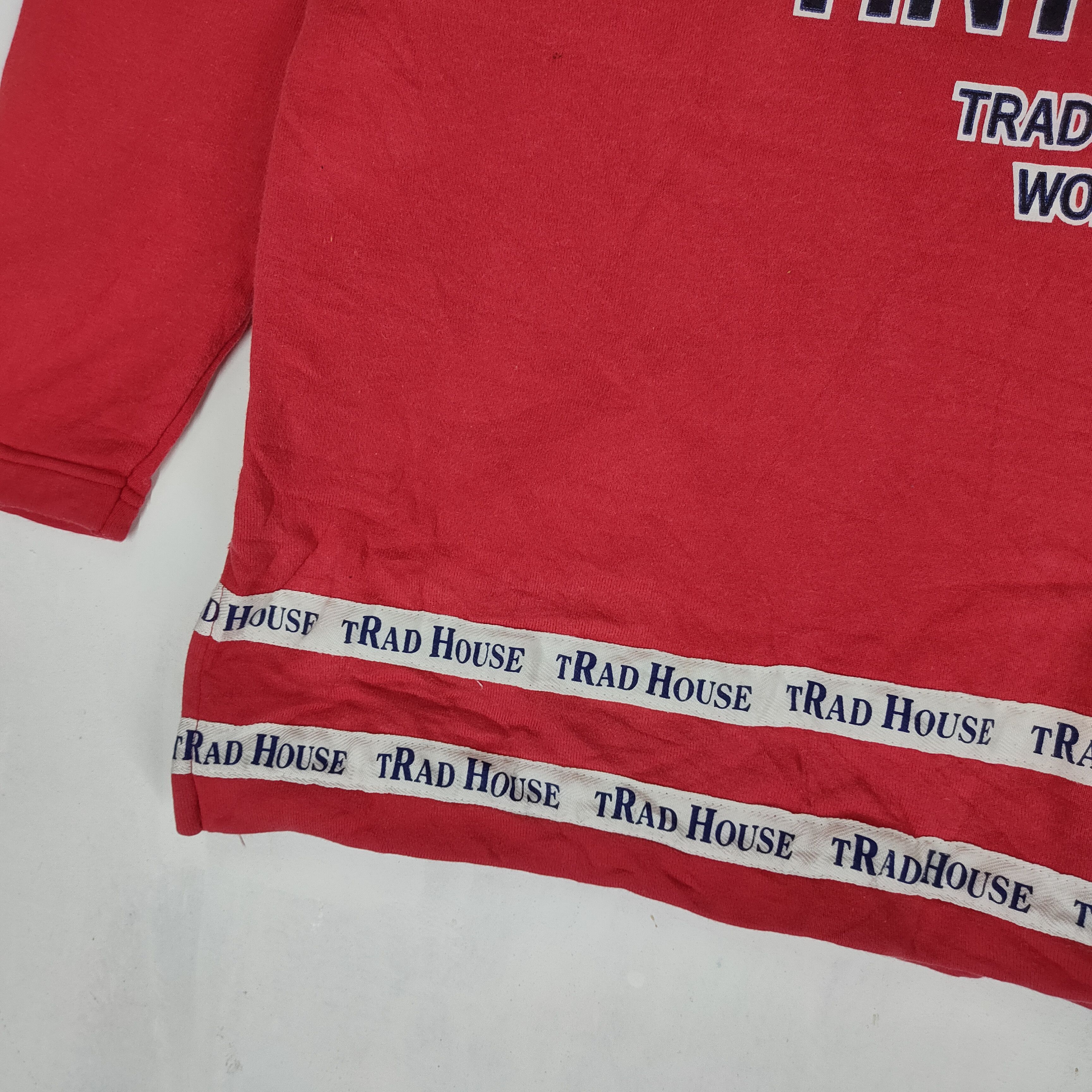 Japanese Brand TRAD HOUSE Tiny Bear Big Printed Japan Designer Sweatshirt Size US M / EU 48-50 / 2 - 3 Thumbnail