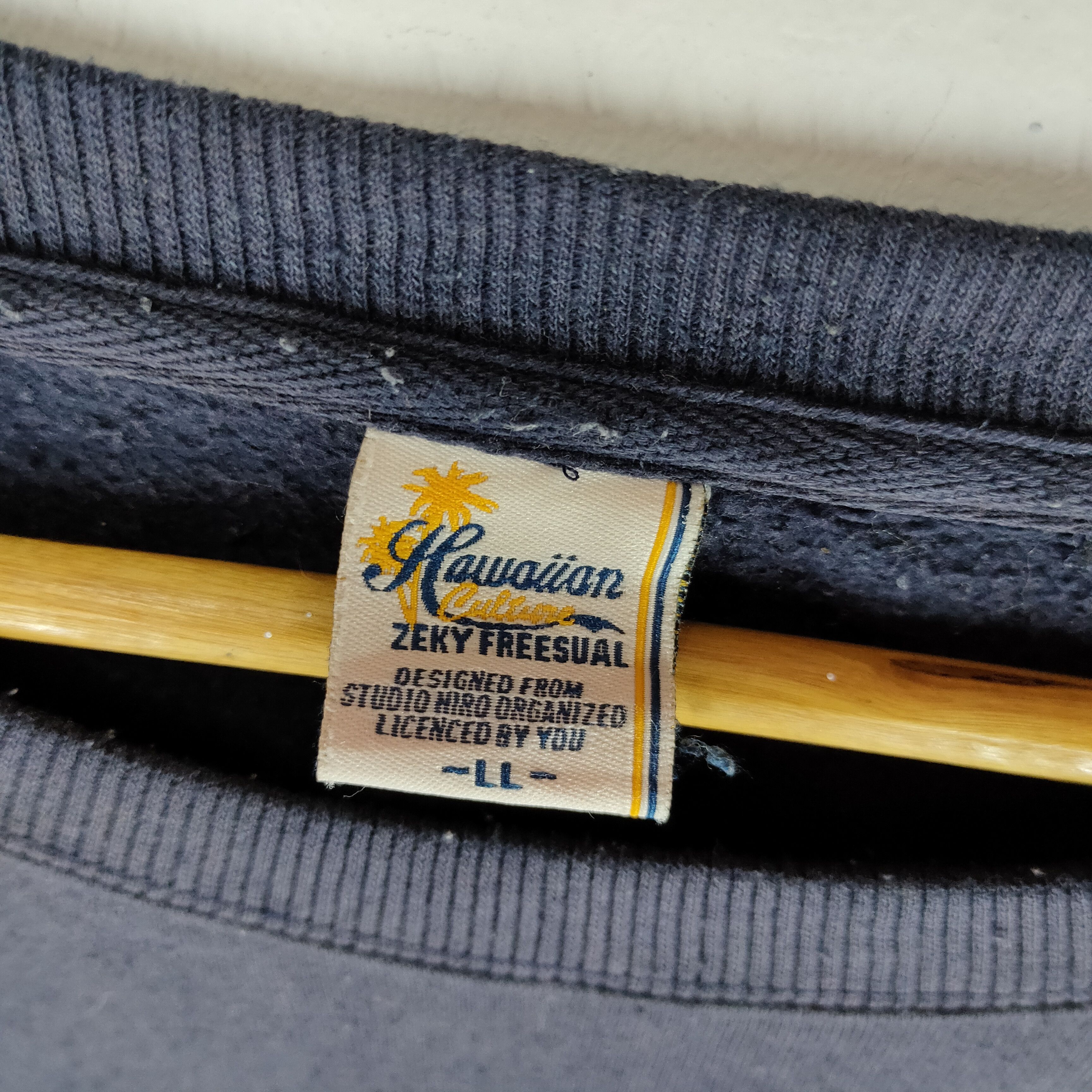 Other HAWAIIAN SURFING FESTIVAL Front And Back Printed Sweatshirt Size US XL / EU 56 / 4 - 3 Thumbnail