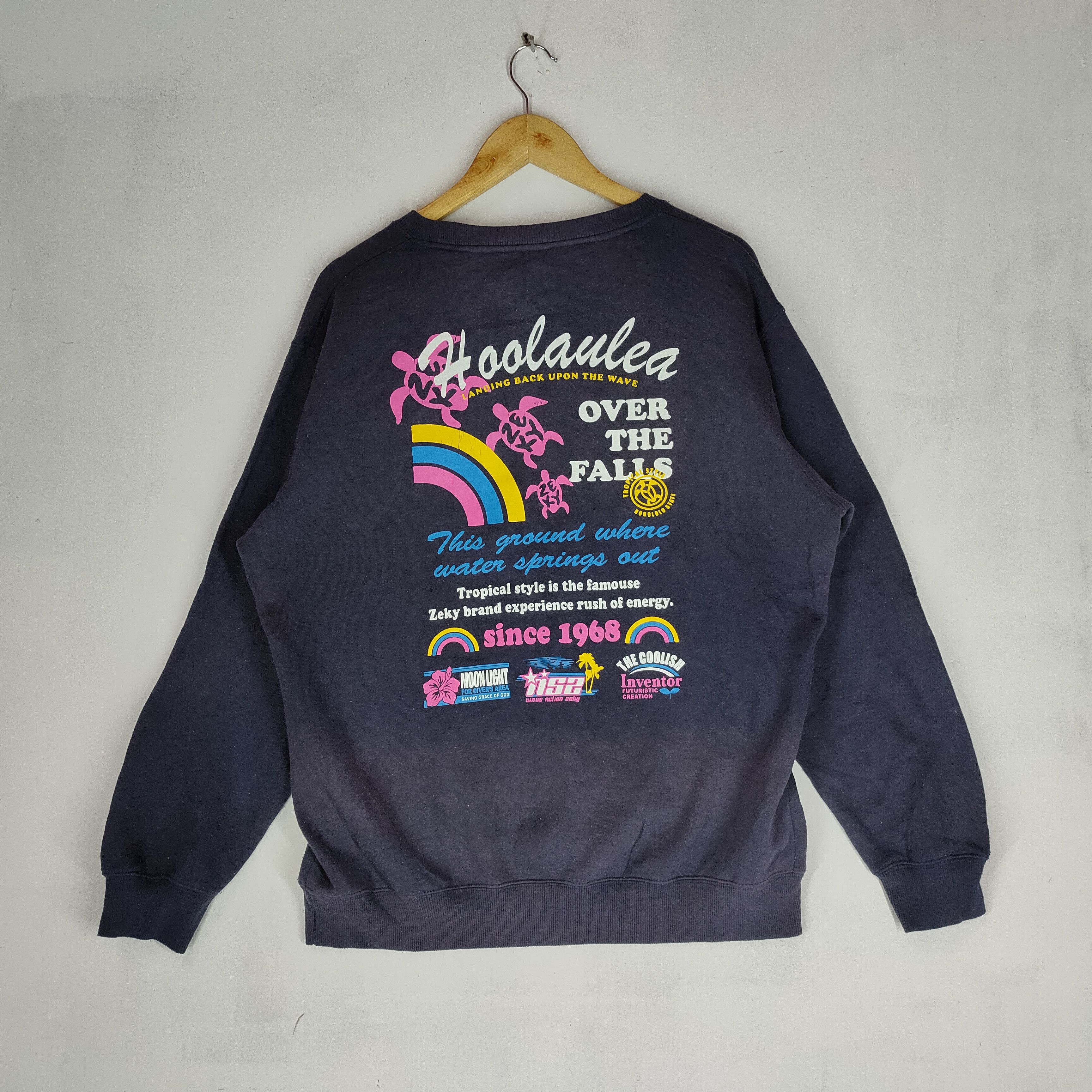 Other HAWAIIAN SURFING FESTIVAL Front And Back Printed Sweatshirt Size US XL / EU 56 / 4 - 5 Thumbnail