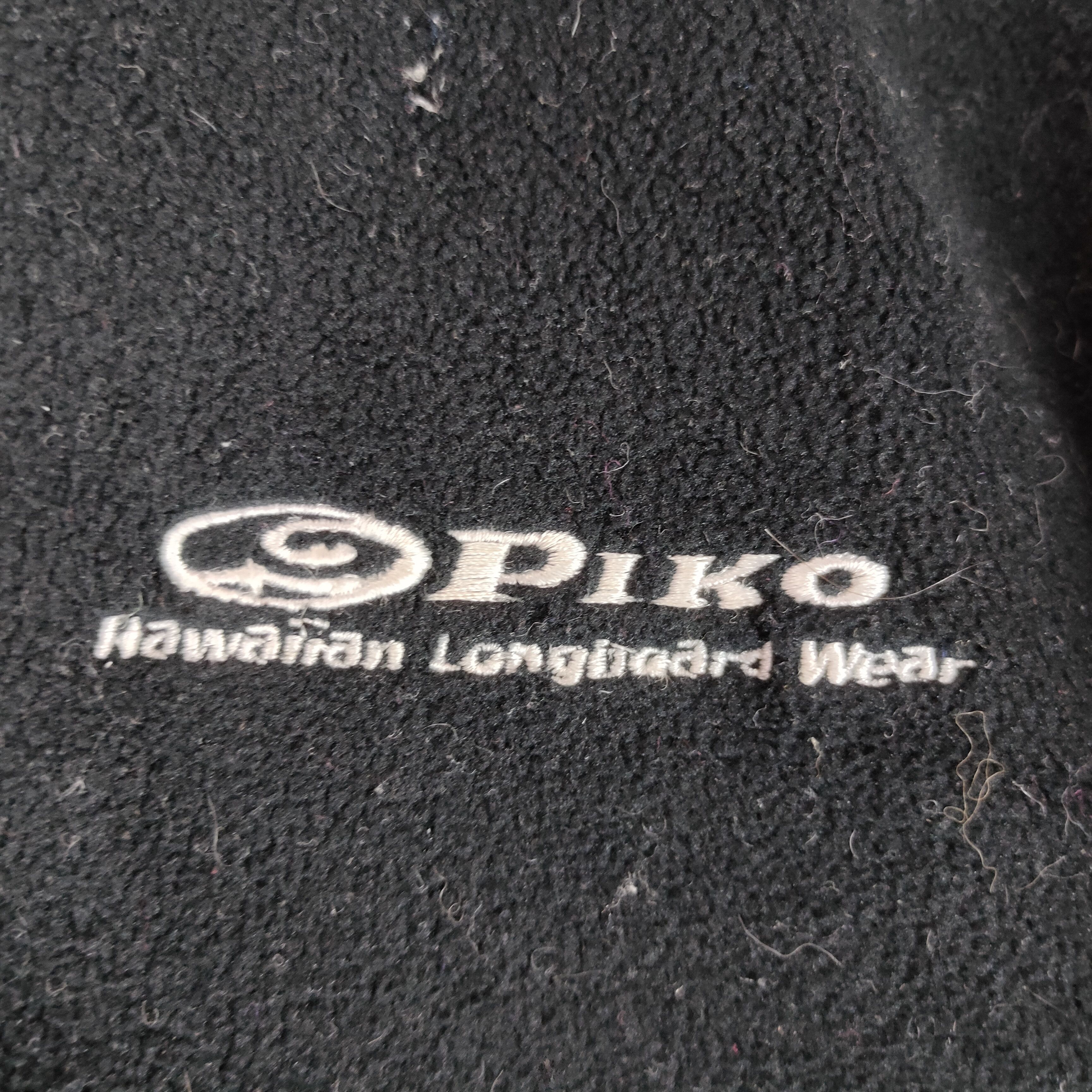 Other Vintage PIKO HAWAIIAN LONGBOARD Sidetape Black Sweater Size US L / EU 52-54 / 3 - 2 Thumbnail