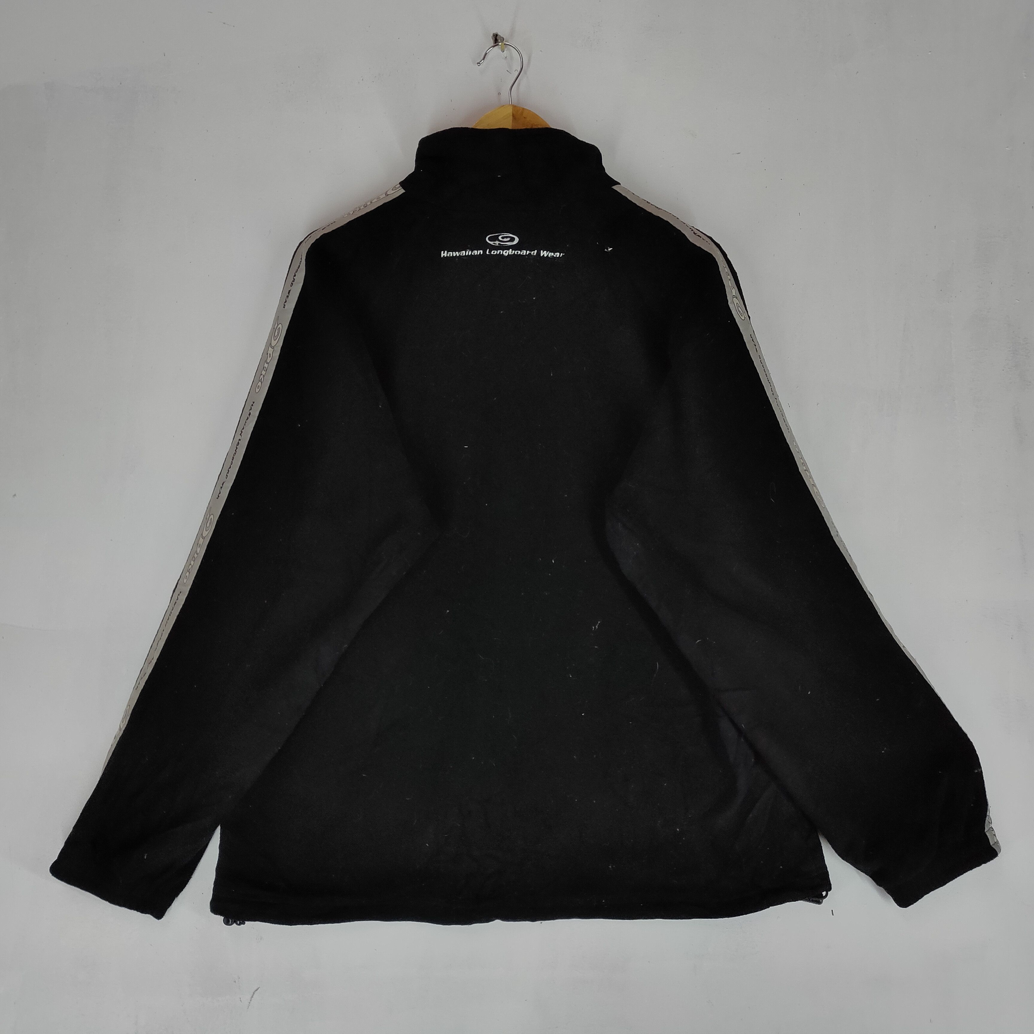 Other Vintage PIKO HAWAIIAN LONGBOARD Sidetape Black Sweater Size US L / EU 52-54 / 3 - 6 Thumbnail