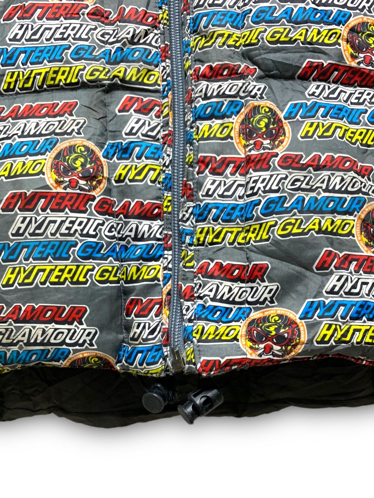 HYSTERIC GLAMOUR FULL PRINT REVESIBLE JACKET BOMBER