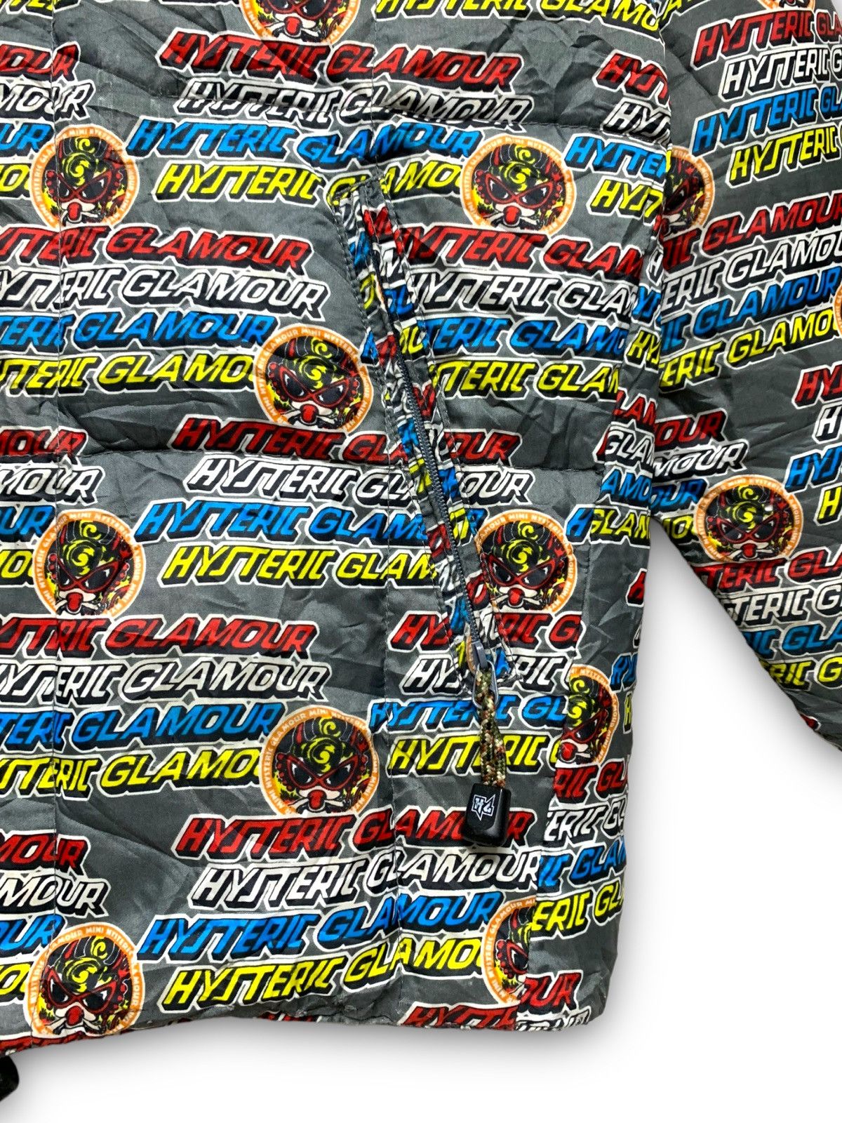 HYSTERIC GLAMOUR FULL PRINT REVESIBLE JACKET BOMBER