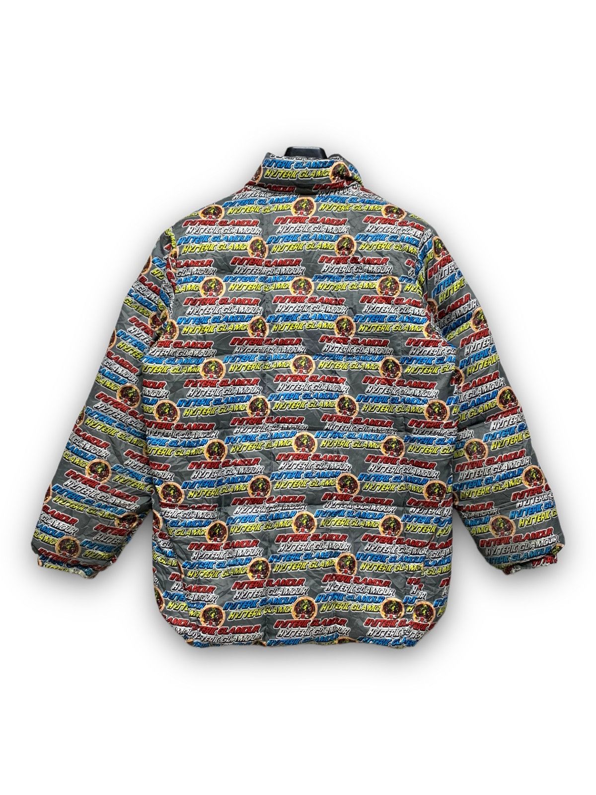 HYSTERIC GLAMOUR FULL PRINT REVESIBLE JACKET BOMBER