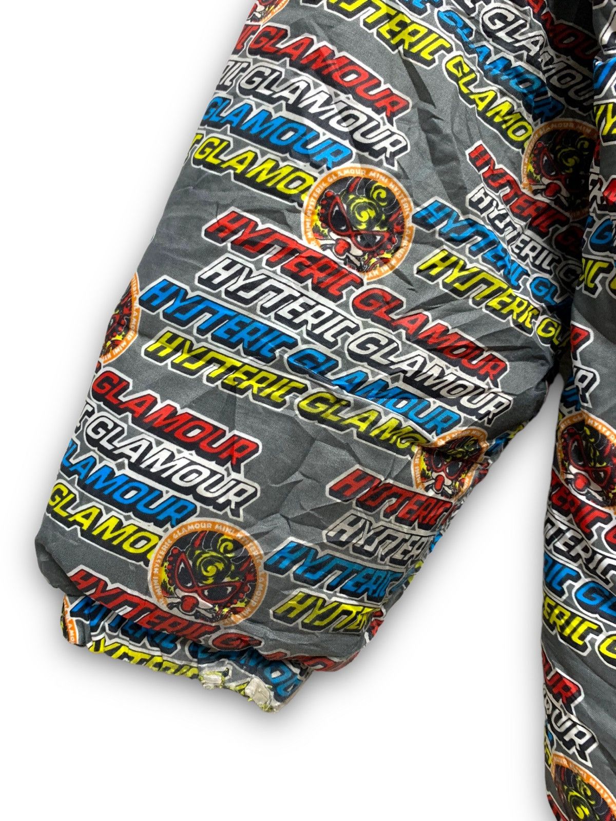 HYSTERIC GLAMOUR FULL PRINT REVESIBLE JACKET BOMBER