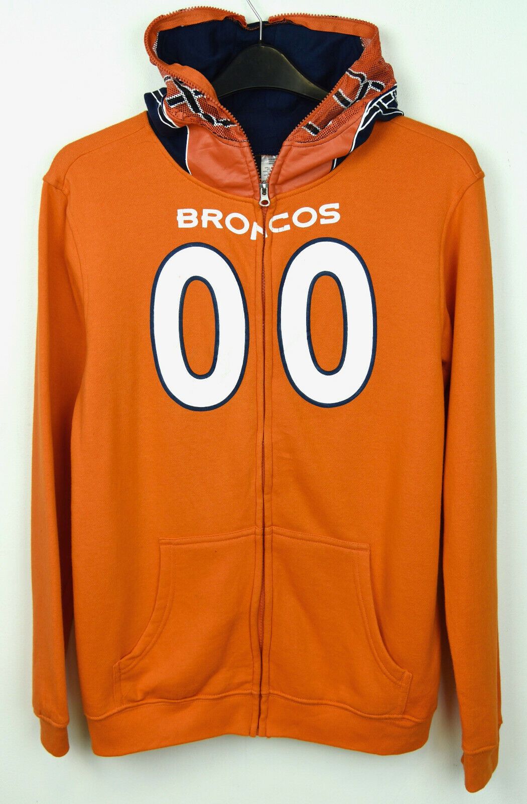 NFL Denver Broncos Youth XL Boys Hoodie Jumper Sweatshirt Jacket Size US XXS / EU 40 - 1 Thumbnail