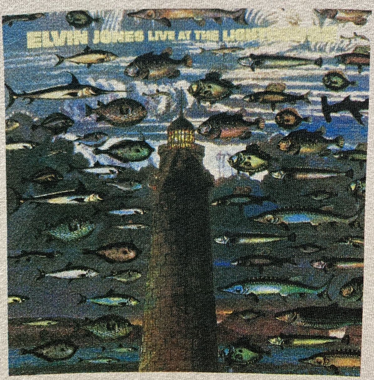 Band Tees Vintage Elvin Jones Live At The Lighthouse T-shirts Size US L / EU 52-54 / 3 - 7 Thumbnail