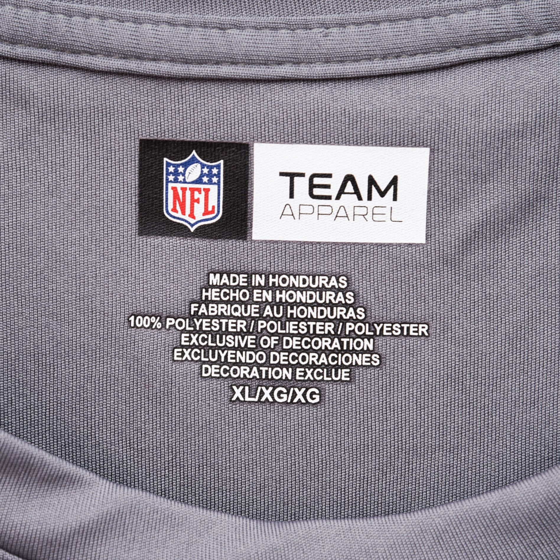 NFL Kansas City Chiefs Mens XL Football Jersey Shirt Run Jog Top Size US XL / EU 56 / 4 - 4 Thumbnail