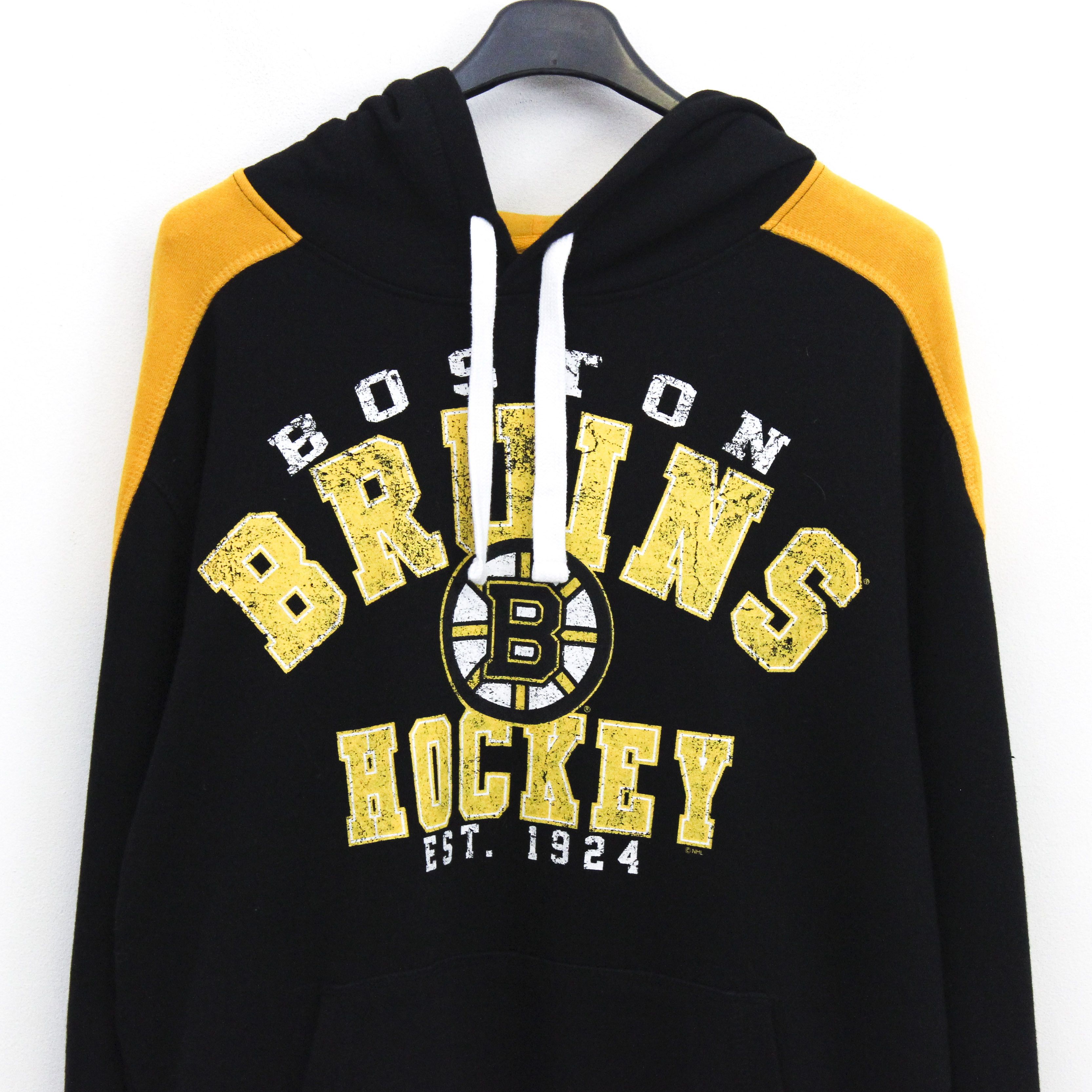 NHL C26 Boston Bruins GIII hood Men M jumper jacket pullover top Size US M / EU 48-50 / 2 - 2 Thumbnail