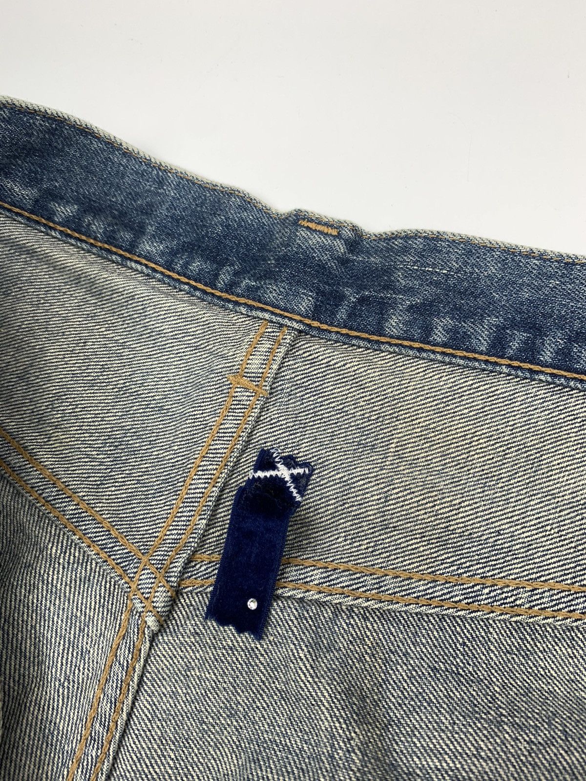 Japanese Brand Sifury Distressed Denim Blue Jeans Size US 36 / EU 52 - 11 Thumbnail
