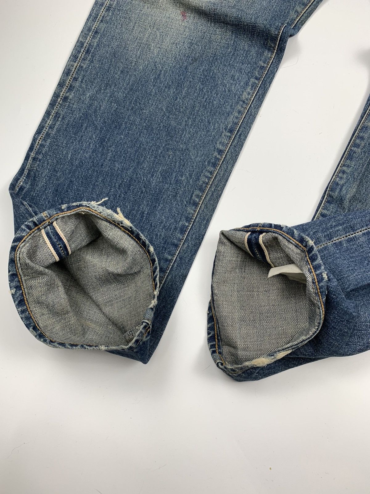 Japanese Brand Sifury Distressed Denim Blue Jeans Size US 36 / EU 52 - 4 Thumbnail