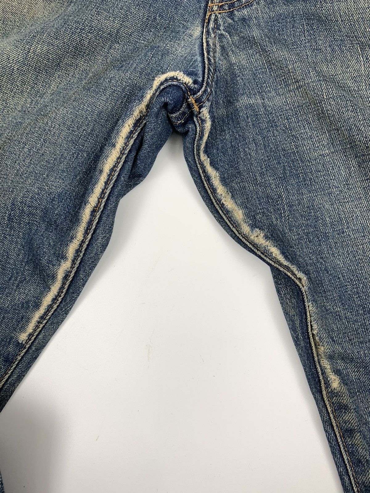 Japanese Brand Sifury Distressed Denim Blue Jeans Size US 36 / EU 52 - 5 Thumbnail