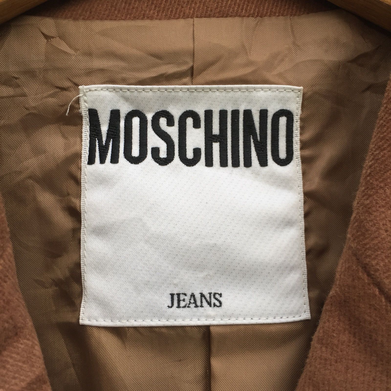 Moschino 1980s Brown Button Blazer Size US S / EU 44-46 / 1 - 6 Thumbnail