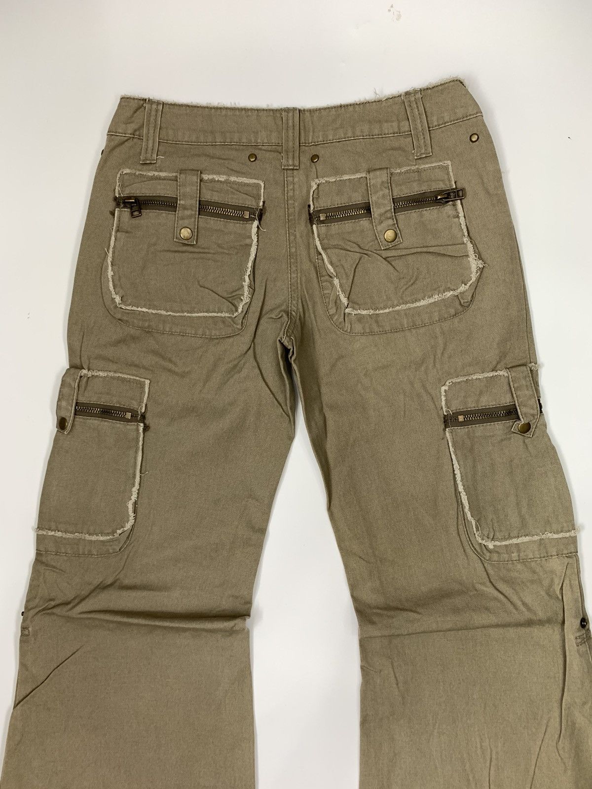 Designer × Japanese Brand Ingni inside out stitching bootcut Multipocket Cargo Trouser Size US 28 / EU 44 - 8 Thumbnail