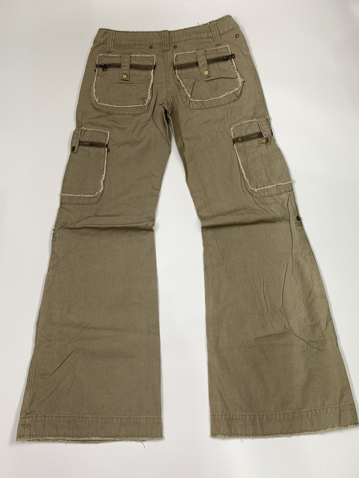 Designer × Japanese Brand Ingni inside out stitching bootcut Multipocket Cargo Trouser Size US 28 / EU 44 - 9 Thumbnail