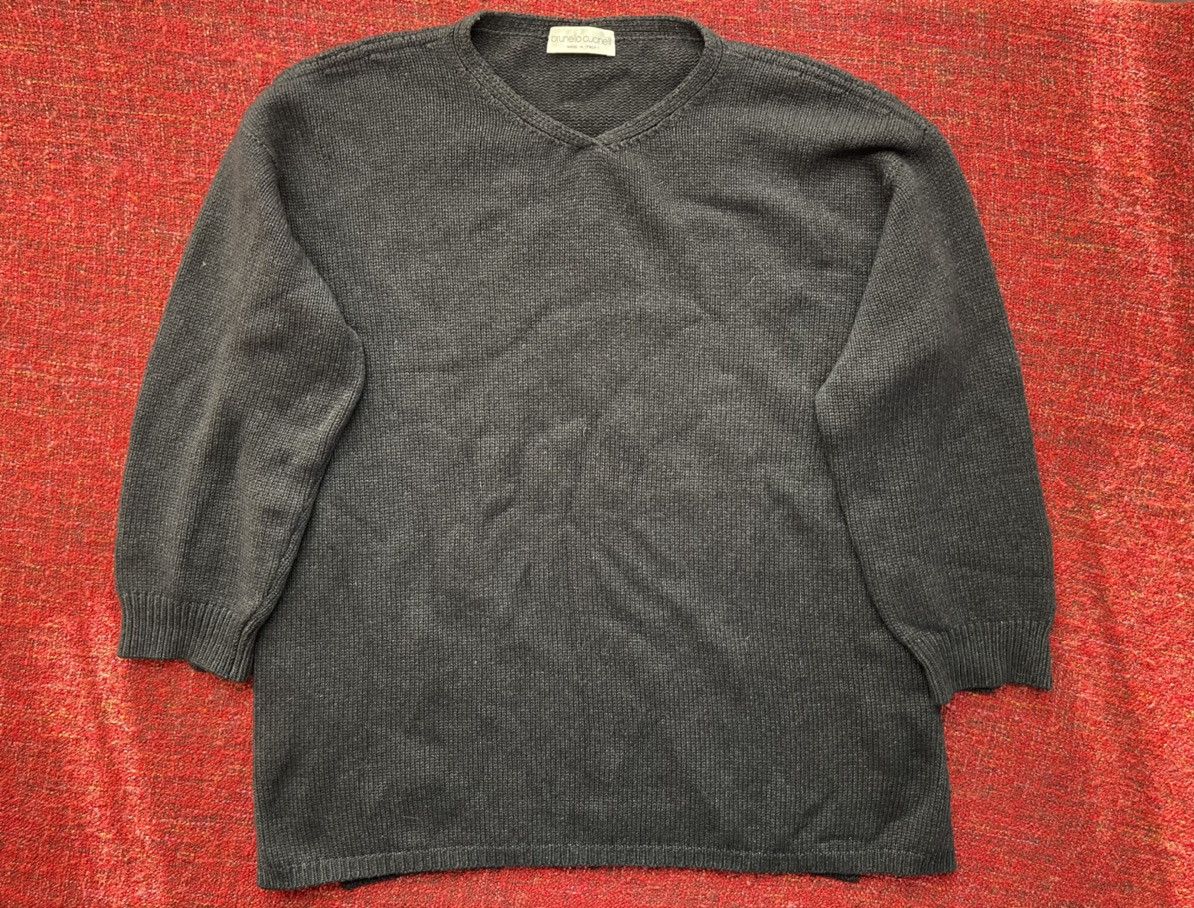 Brunello Cucinelli × Designer × Vintage Brunello Cucinelli 80s vintage graphite wool sweater Size US L / EU 52-54 / 3 - 1 Thumbnail