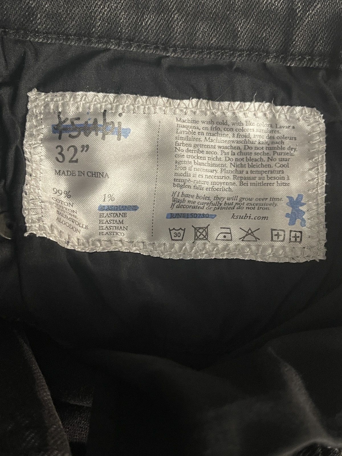 Ksubi VAN WINKLE ANGST TRASHED REAL 32 Size US 32 / EU 48 - 6 Thumbnail