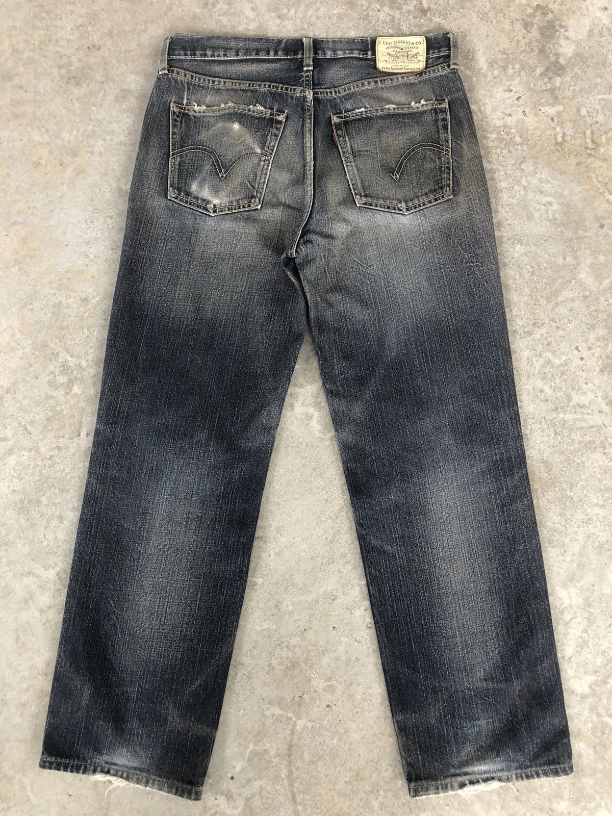 Levi's Y2k Distressed Jeans Levi’s 90’s Size US 33 - 2 Thumbnail