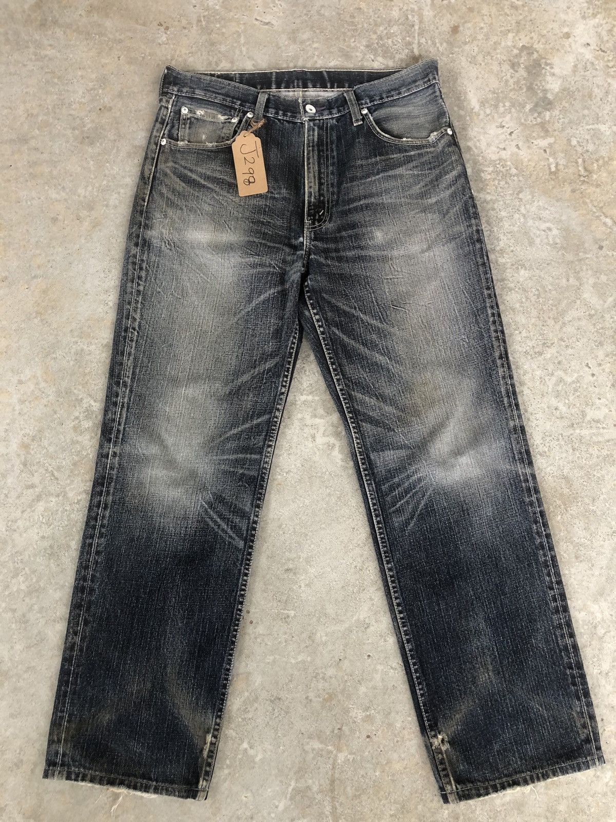 Levi's Y2k Distressed Jeans Levi’s 90’s Size US 33 - 1 Thumbnail