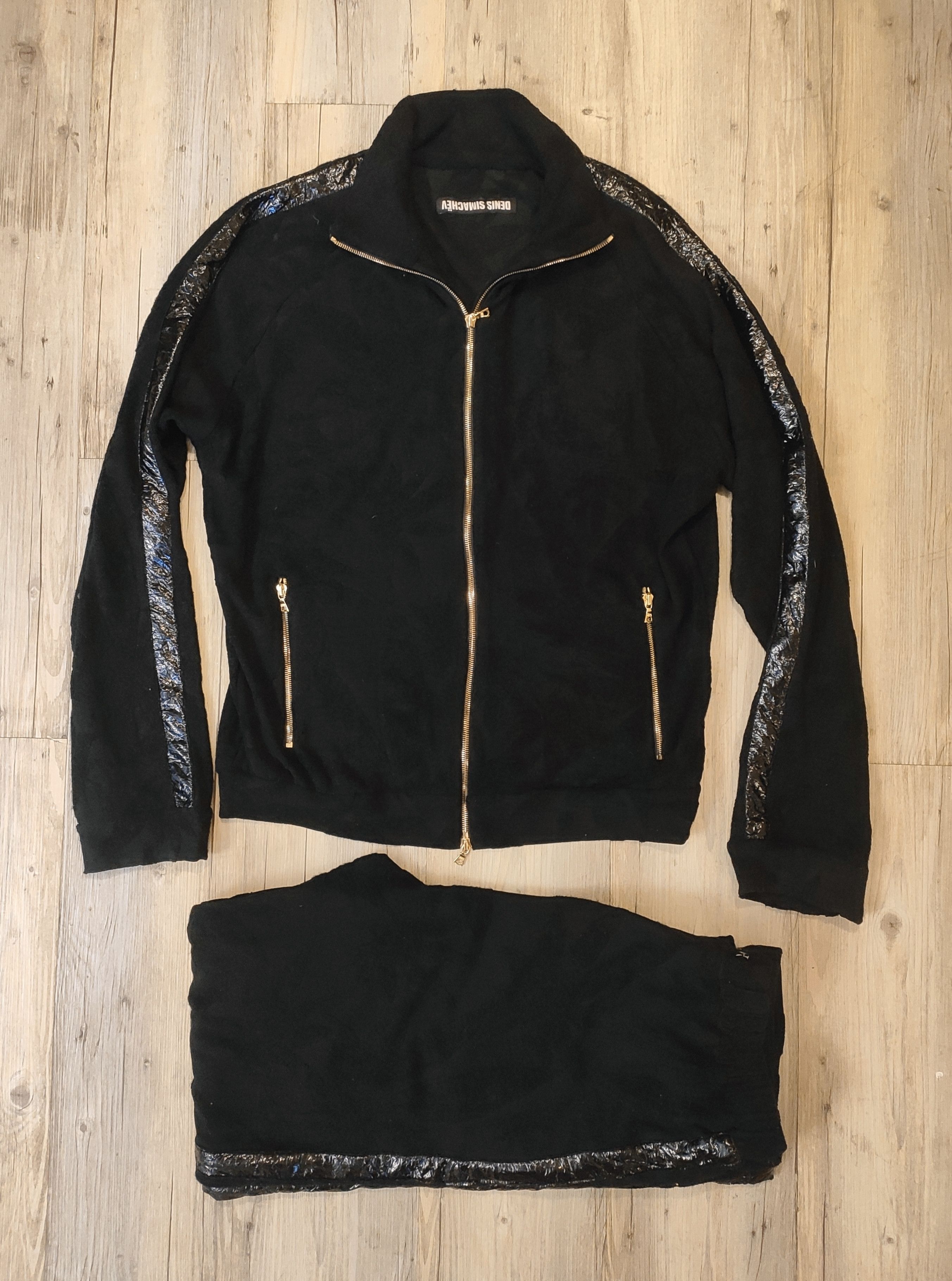 Denis Simachev Cannabis track suit.Like Palm Angels or Needles Size US L / EU 52-54 / 3 - 1 Thumbnail