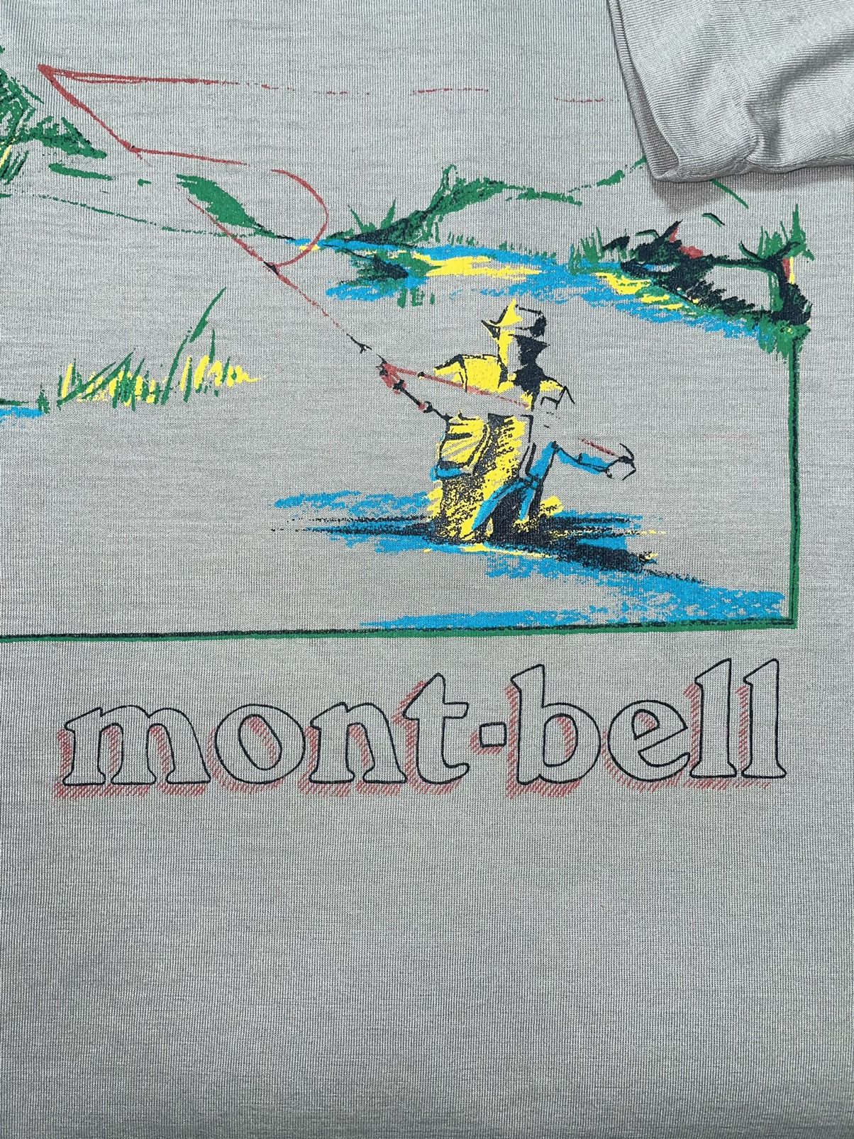 Japanese Brand × Montbell × Vintage Vintage japan Mont bell outdoor shirt single stitch 90s fish Size US M / EU 48-50 / 2 - 8 Thumbnail