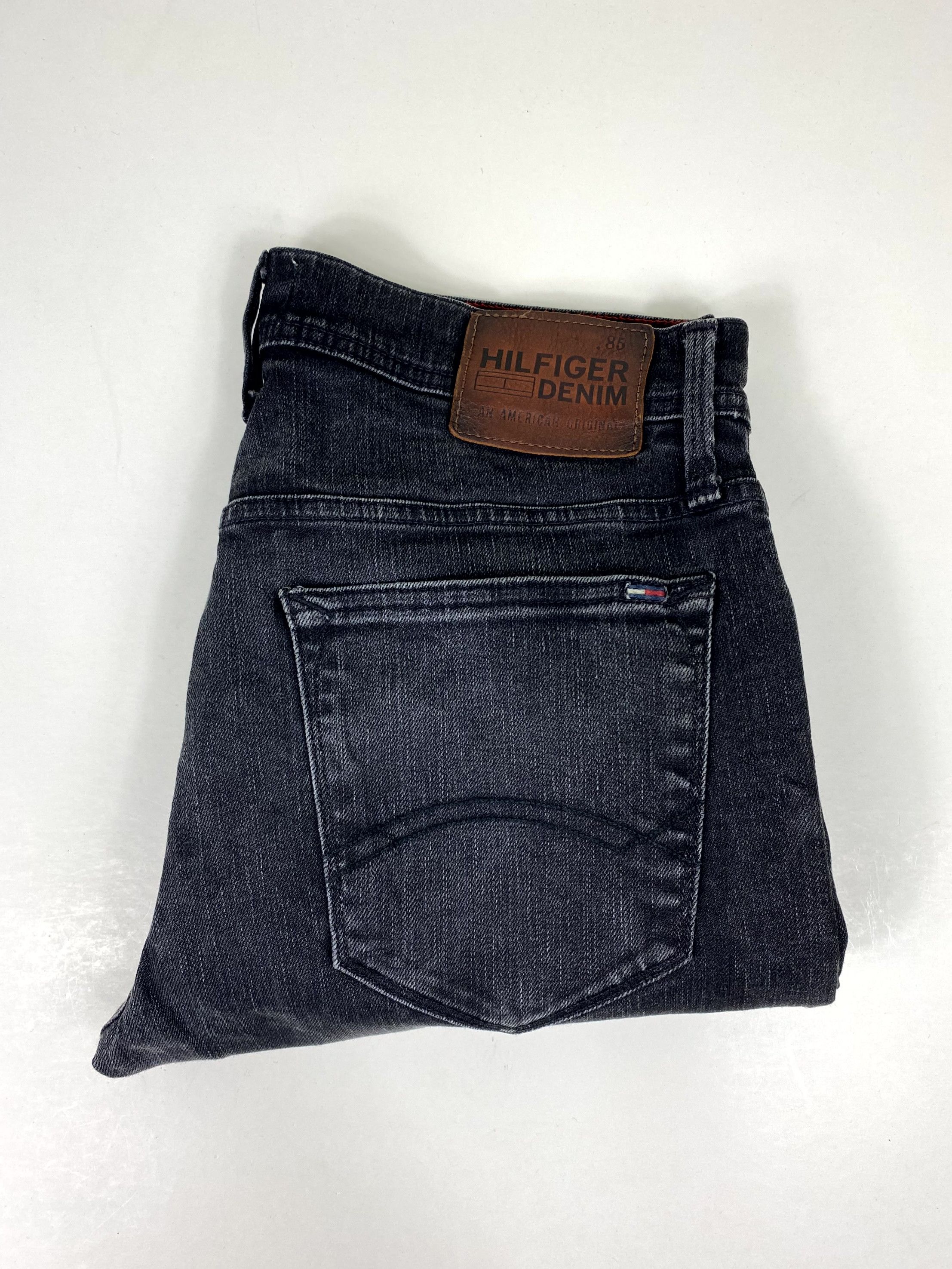 Tommy Jeans Men's Straight Fit Stretch Jeans Blue Size 36X32