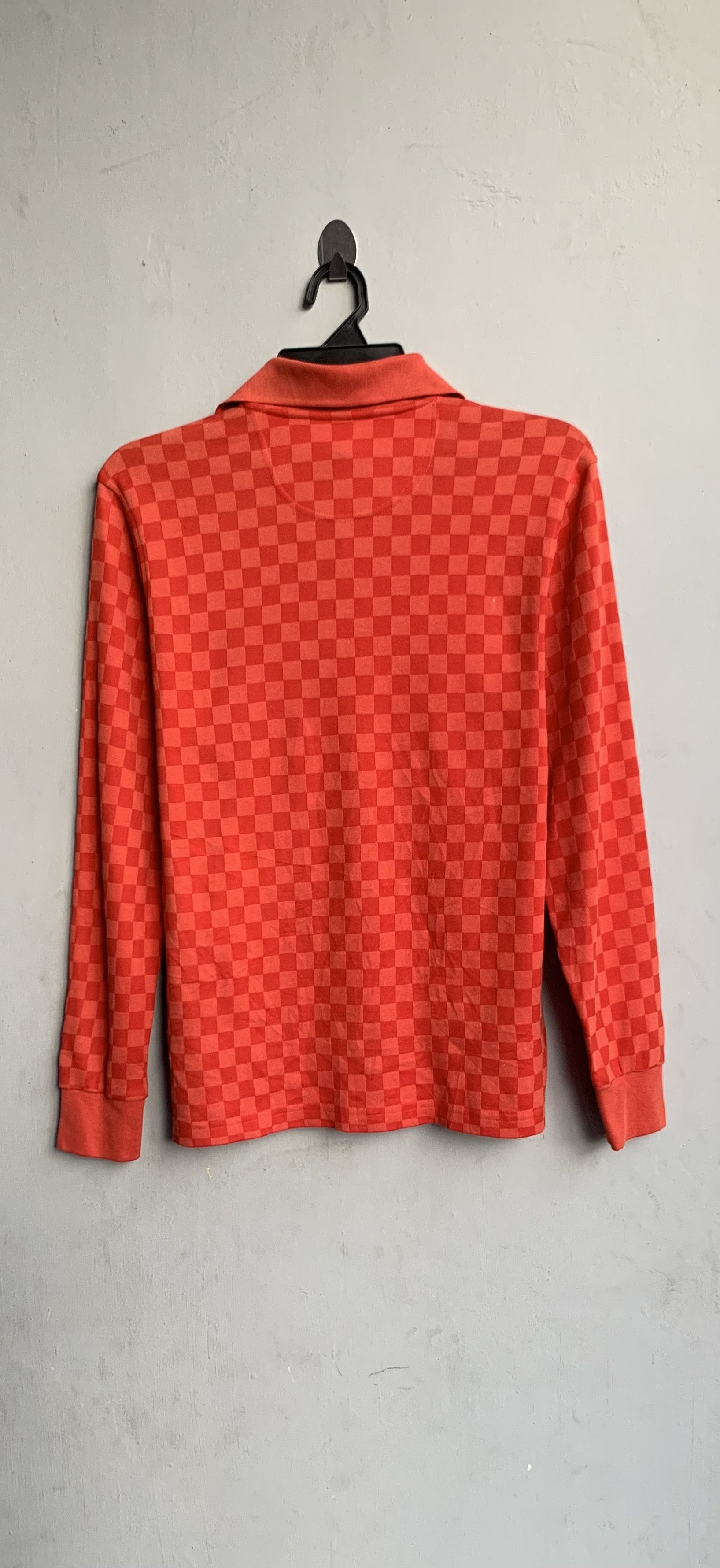 Kansai Yamamoto Kansai Yamamoto Checkered Design Long Sleeve Tee Size US M / EU 48-50 / 2 - 2 Thumbnail