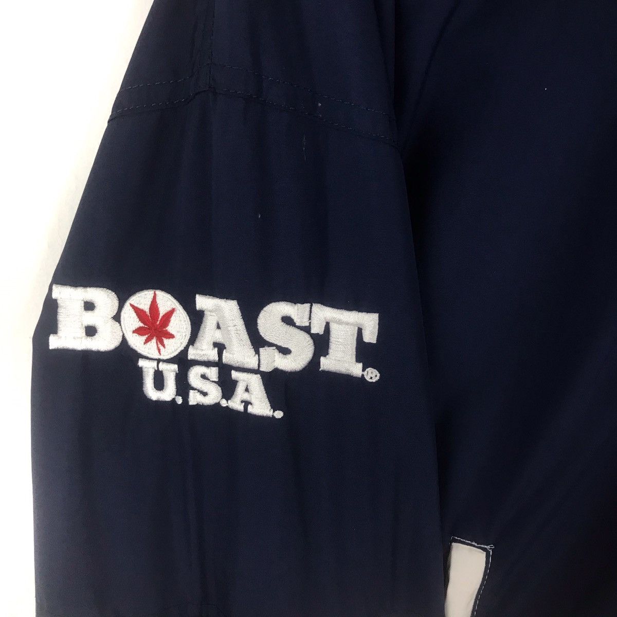 Boast Boast Zipper Big Logo XSmall Size Blue/White Colour Sweater Size US XS / EU 42 / 0 - 6 Thumbnail