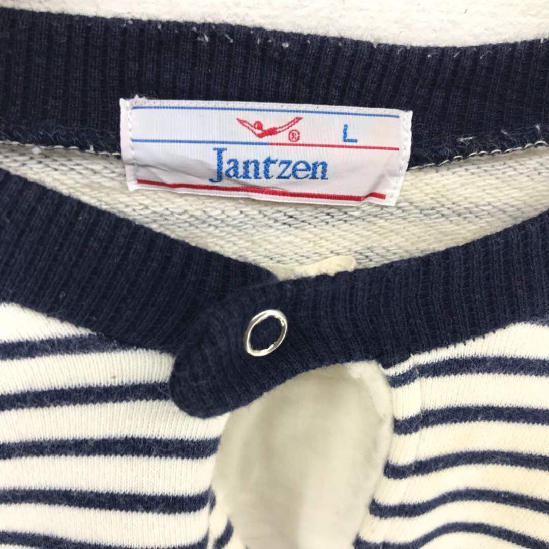 Jantzen × Vintage Vintage Jantzen Stripes Large Size Sweatshirt Size US L / EU 52-54 / 3 - 3 Thumbnail