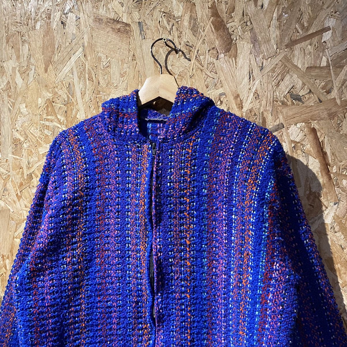 Mexican Threads × Mexicana × Vintage VINTAGE RARE‼️Mexican Baja Knitwear Hoodie Size L Like New Size US L / EU 52-54 / 3 - 3 Thumbnail