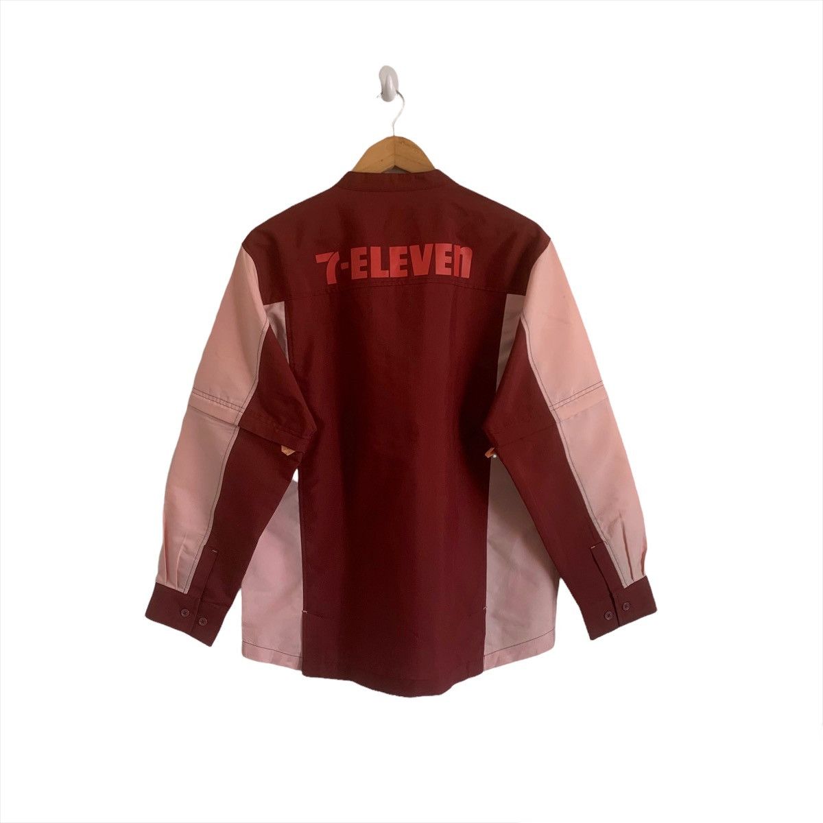 Japanese Brand × Uniform Wares Vintage 7 Eleven Detachable Sleeve Uniform Size US L / EU 52-54 / 3 - 6 Thumbnail