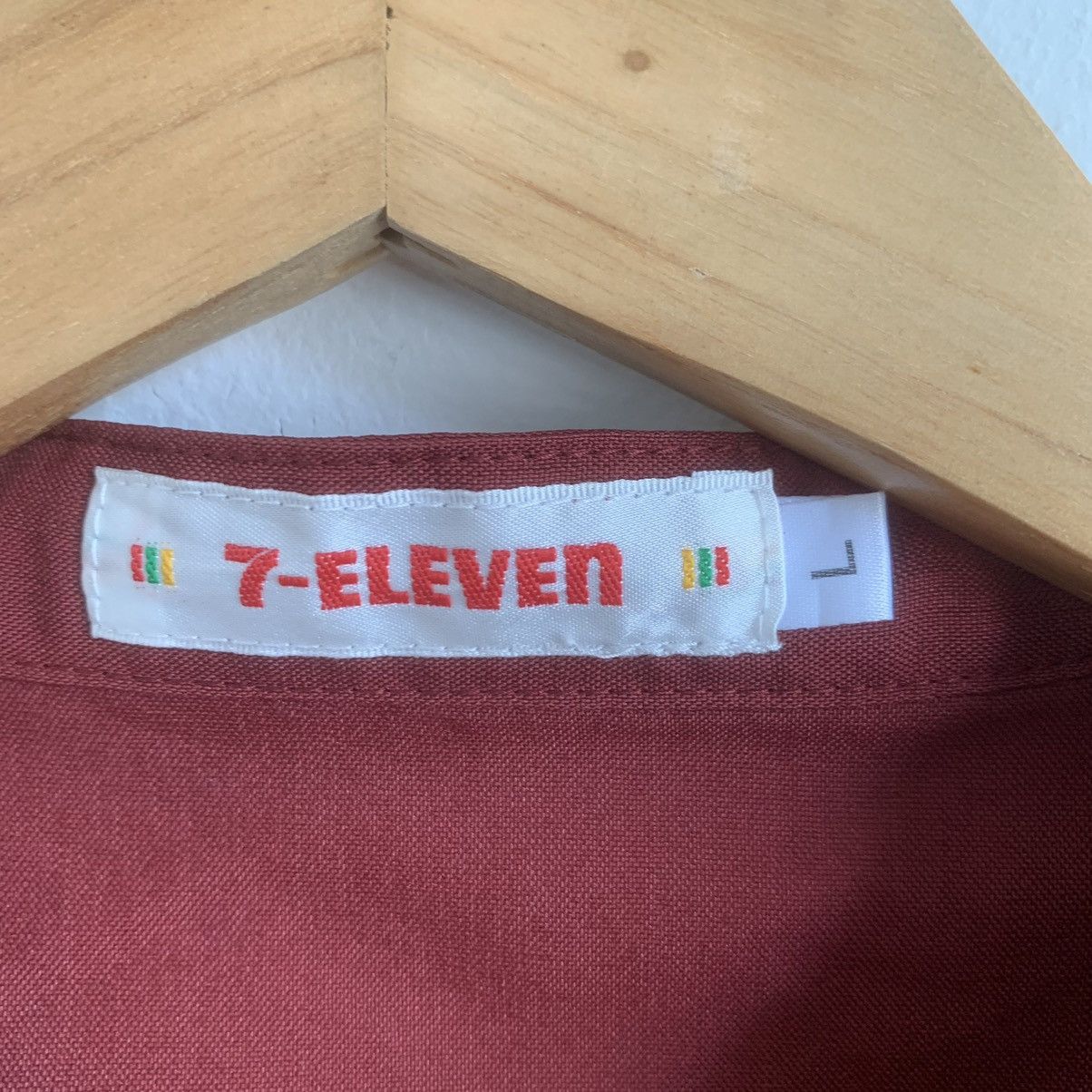 Japanese Brand × Uniform Wares Vintage 7 Eleven Detachable Sleeve Uniform Size US L / EU 52-54 / 3 - 8 Thumbnail