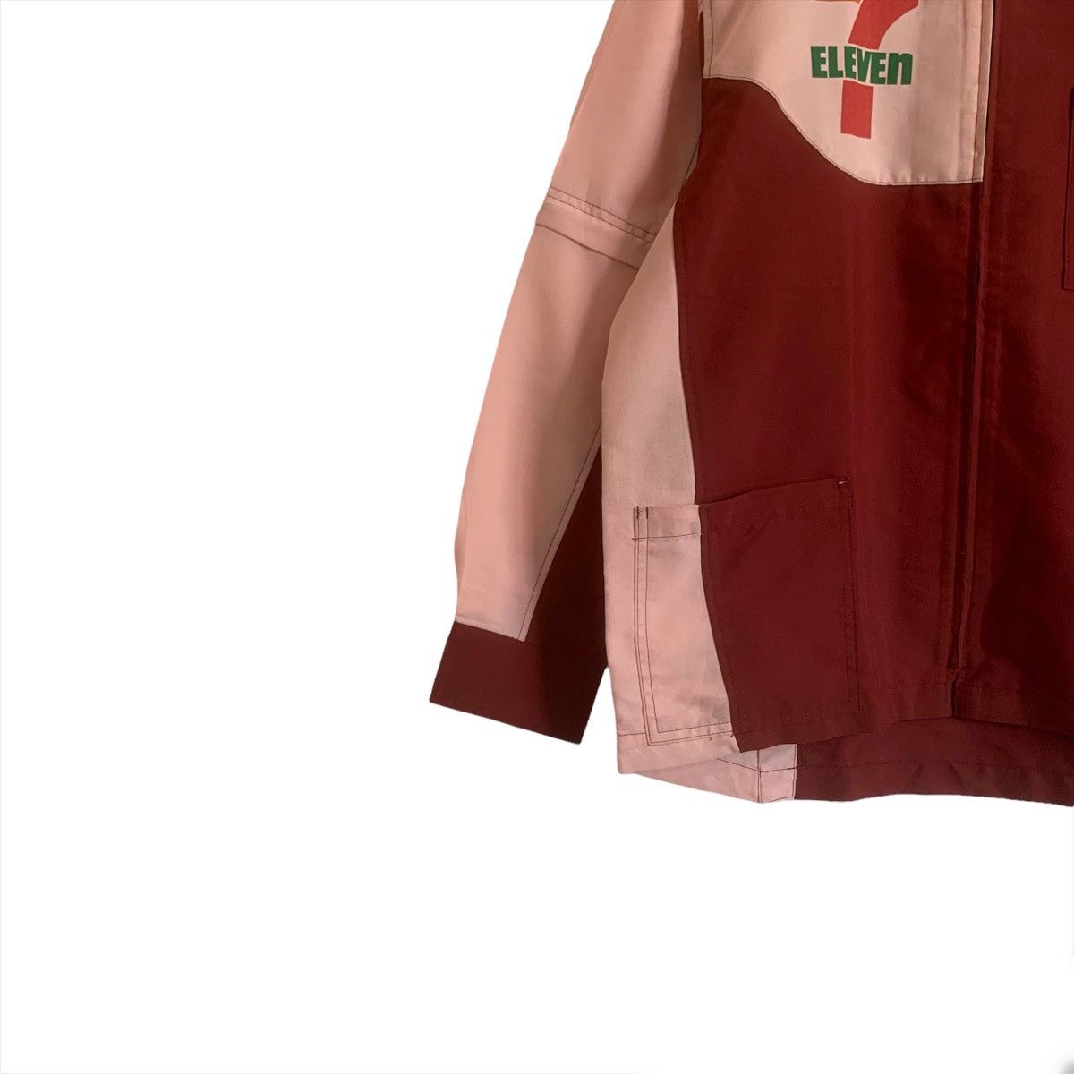 Japanese Brand × Uniform Wares Vintage 7 Eleven Detachable Sleeve Uniform Size US L / EU 52-54 / 3 - 4 Thumbnail